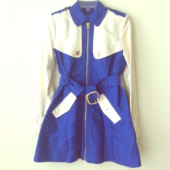 Juicy Couture Cropped Trench - Picture 1 of 4