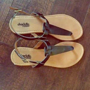 Size 7 sandals.