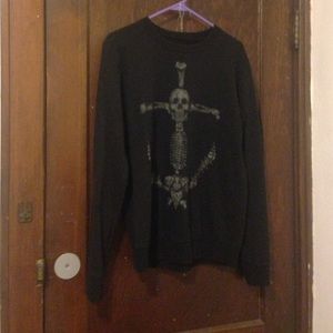 Hot topic skull anchor sweater