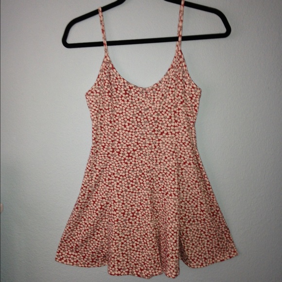 Brandy Melville Dresses & Skirts - Red floral romper