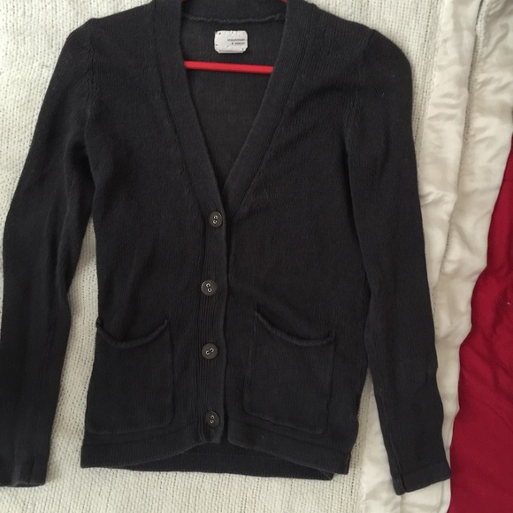 heather black knit cardigan Urban outfitters