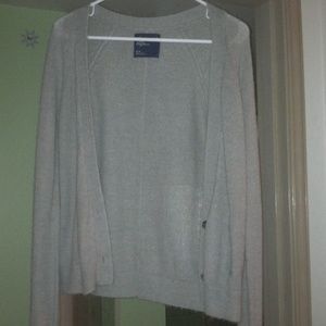 American Eagle grey cardigan
