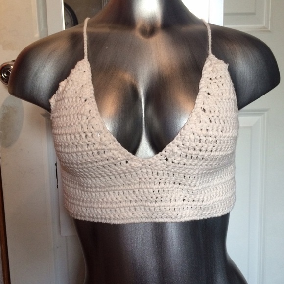 Brandy Melville Tops - |SOLD| NEW Crochet Top for @stephanieburd