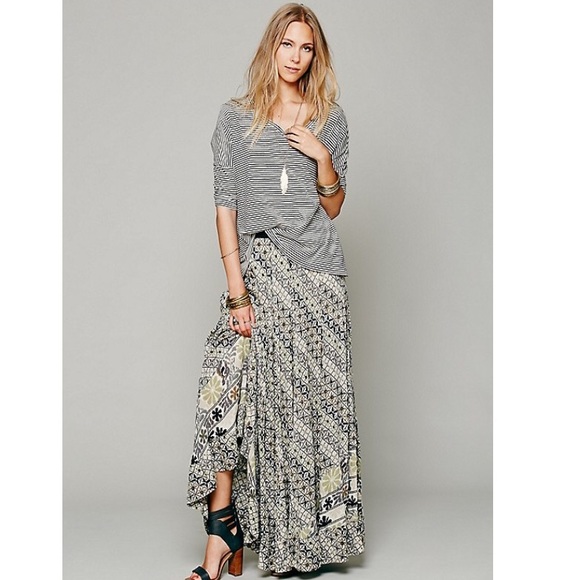 Free People Banjara Print Maxi