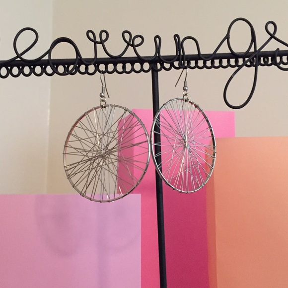 Fun dangly silver earrings