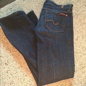 Womens 7 for all mankind bootcut Jeans size 27