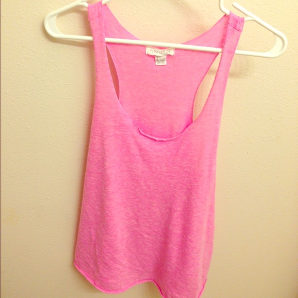 Pink tank top