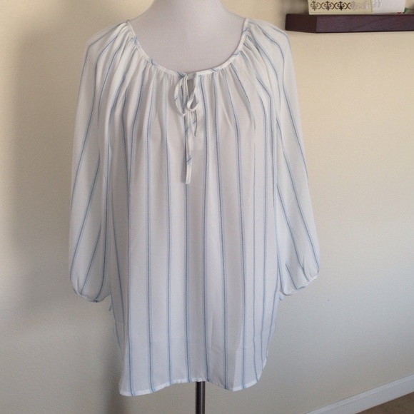 LOFT Peasant top - Picture 1 of 2
