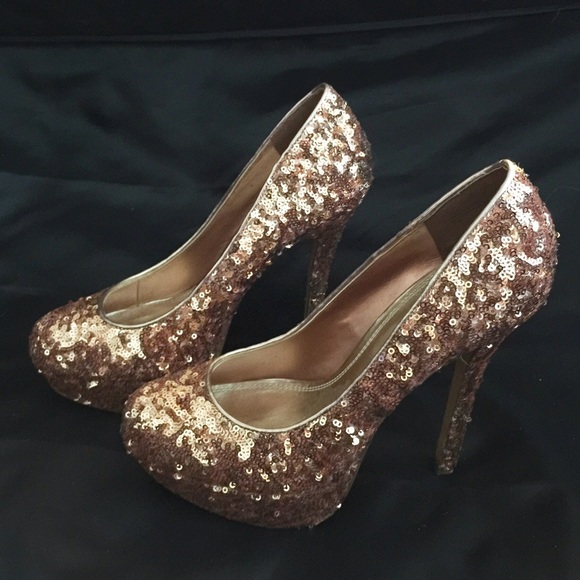 Rose Gold High Heal Stiletto