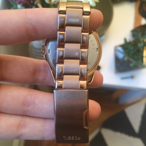 Fossil Rose Gold Riley Multifunction Watch - Picture 2 of 2