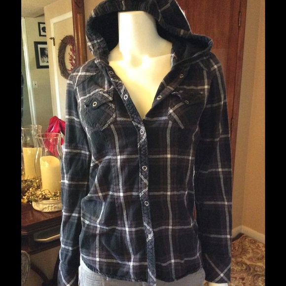 Button up flannel jacket/shirt