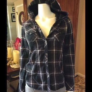 Button up flannel jacket/shirt
