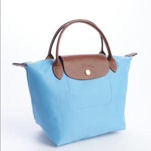 Small Blue Longchamp Handbag!