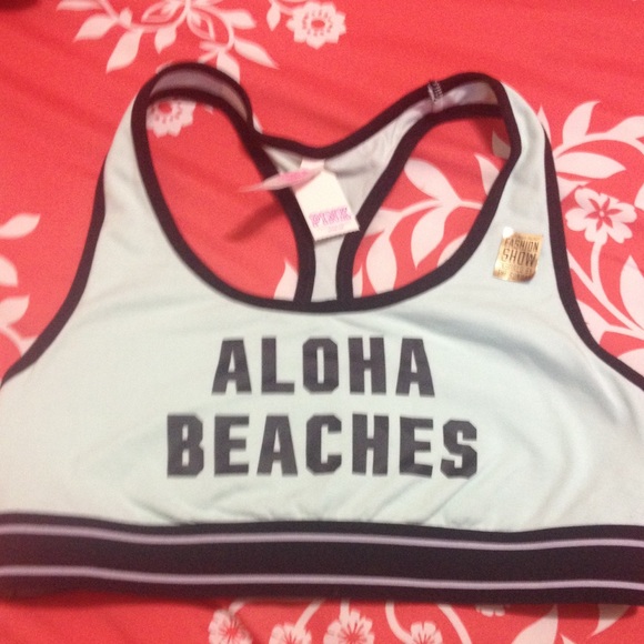 Pink Aloha Beaches bra top💙 - Picture 2 of 2