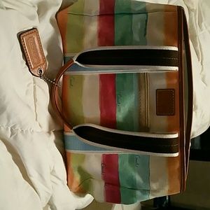 Authentic coach purse