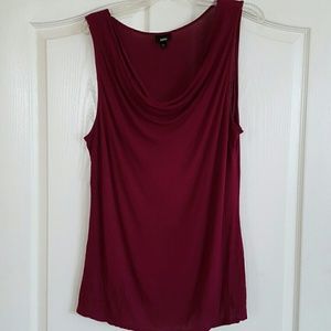 Sleeveless Cowl Neck