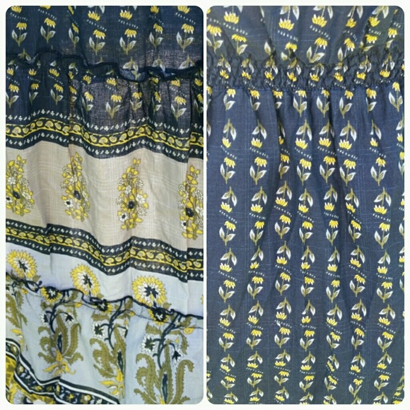 Sale -Floral Print Maxi Dress - Picture 2 of 2