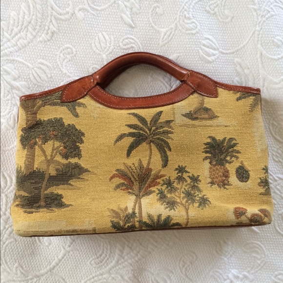 Vintage Tropical Tote