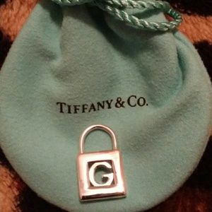 Authentic Tiffany & C 'G' Charm