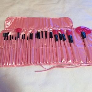 24 pieces makeup brushes set