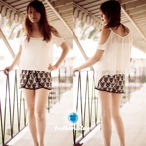 🆕The PERRIS scales woven shorts - BLACK - Picture 4 of 4