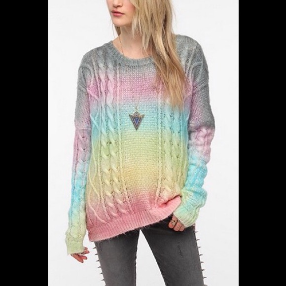 SOLD {tradesy}🌈UNIF Cake sweater