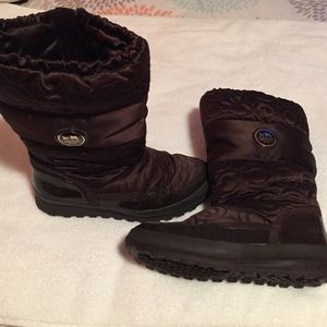 Coach snow boots