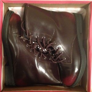 Red and brown boots, from Charlotte Russe ❤️