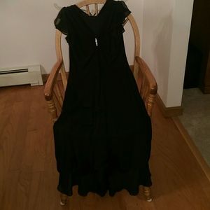 Black cocktail dress