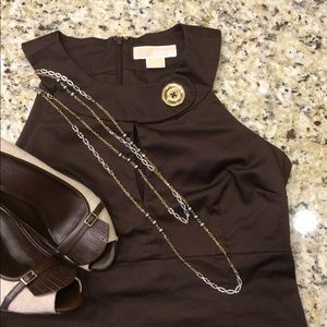 Michael Kors brown dress