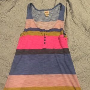 multi color tank
