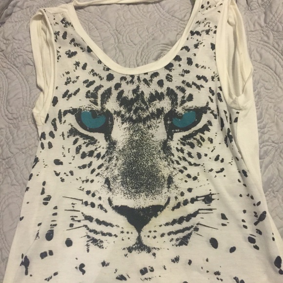 white tiger shirt