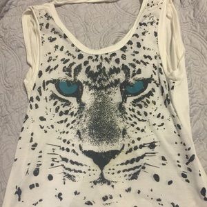 white tiger shirt