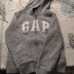 Girls heather grey Gap sweater