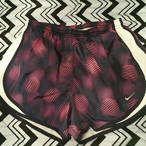 Nike running shorts.. Flaw: no drawstring