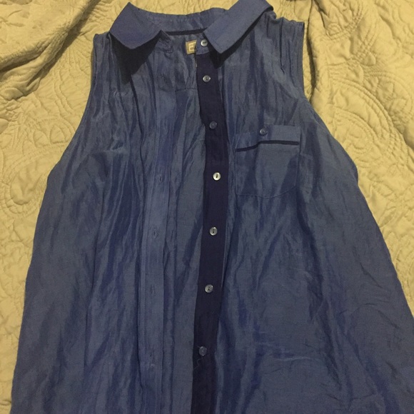 Blue vest