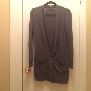 Forever 21 gray cardigan