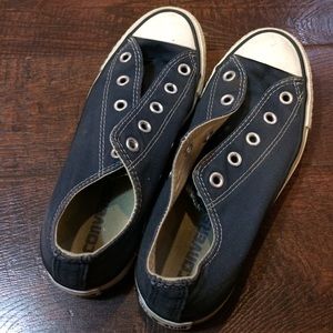 Navy converse.