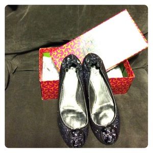 AUTHENTIC LIMITED ADDITION REVA GLITTER FLATS