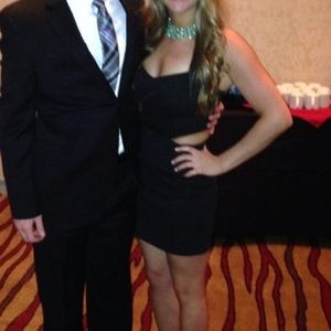 BCBG cut out dress