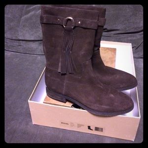 Authentic Michael Kors Dark Brown Rhea Booties!