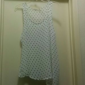 **SOLD IN BUNDLE**Liberty Love Sheer Polka Dot Tan