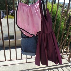 BUNDLE !Aa dress/ RL shorts/Nike light rose shorts