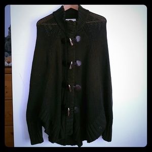 Michael kors knit cape sweater