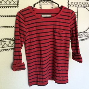 XS Abercrombie and Fitch three quarter sleeve.