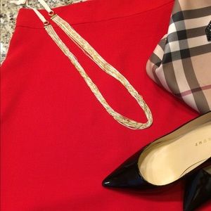 ♠️Kate Spade red skirt