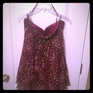 Bebe party dress. Size M.