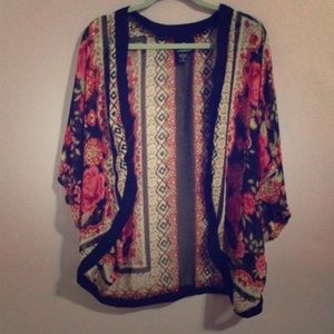 Floral Sheer Boho Kimono SALE