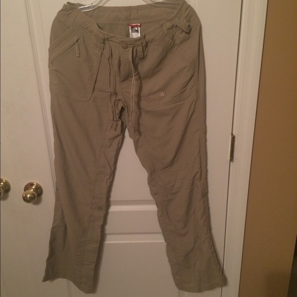 The North Face Pants - North Face khaki cargo pants