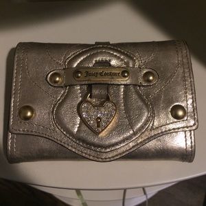 Juicy Couture Metallic Gold Wallet